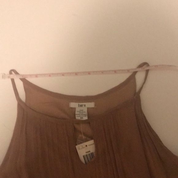 Bar III NWT Ombre Mini Dress with Bead Detailing - Picture 7 of 7